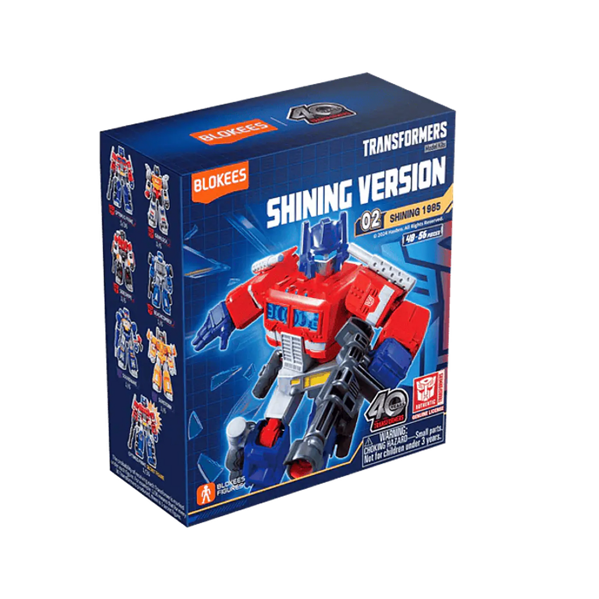 Blokees Transformers Shining Version 02 1985 Figura Armable Iluminada – vista 2