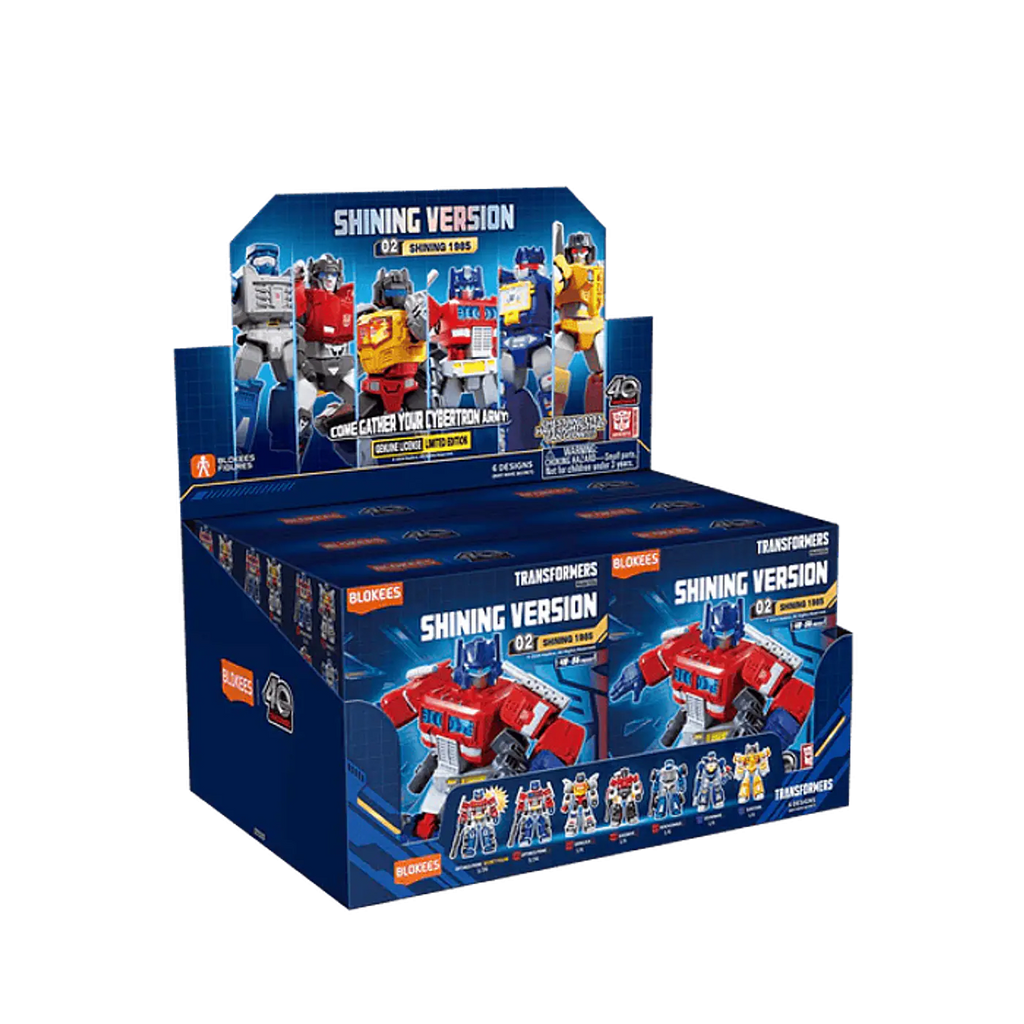 Blokees Transformers Shining Version 02 1985 Figura Armable Iluminada – vista 3