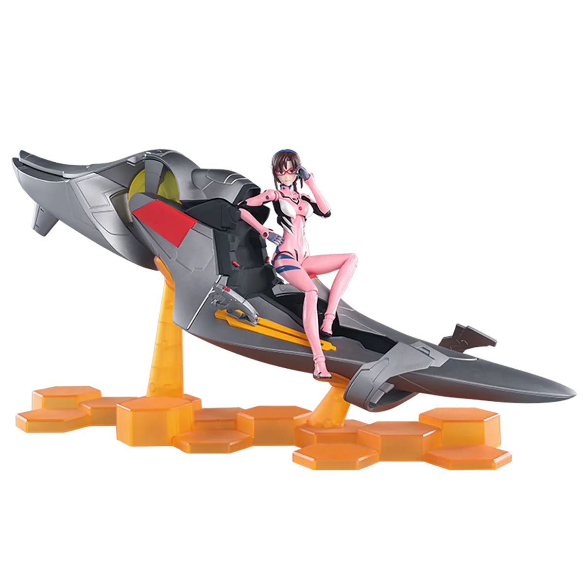 Blokees Evangelion Fantastics 02 Mari Makinami con Entry Plug Interior – vista 2