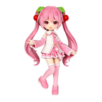Blokees Hatsune Miku DaaLaMode Sakura Miku Figura Armable 72 Piezas – vista 1