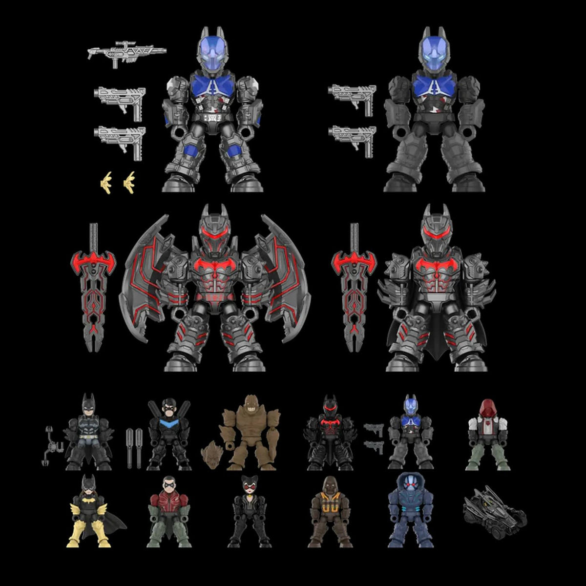 Blokees DC Defender Version 03 Arkham Chaos Prologue Figura Armable – vista 1