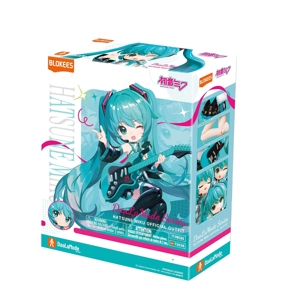 Blokees Hatsune Miku DaaLaMode Series EX Official Outfit Figura para Armar – vista 1