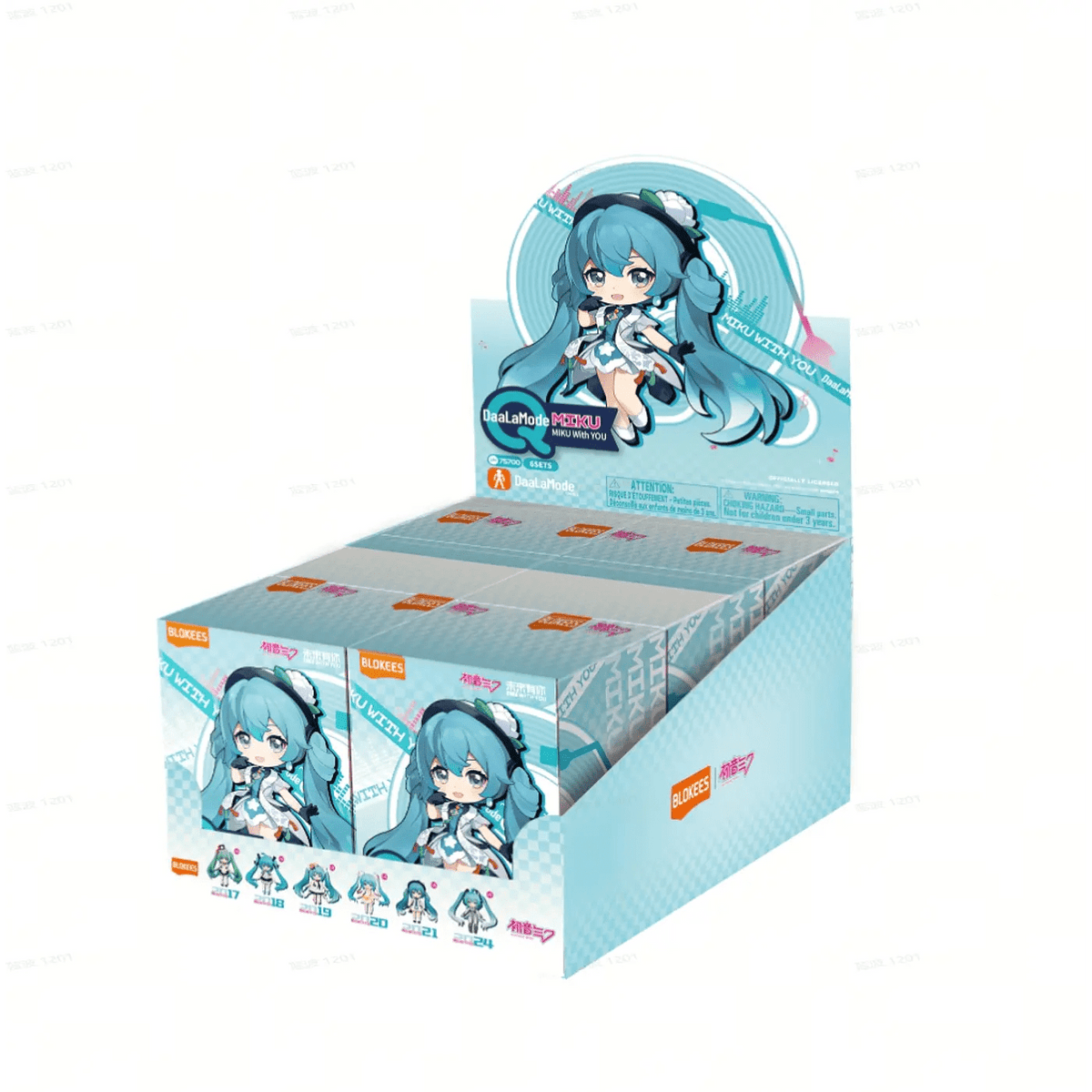 Blokees Hatsune Miku Fantastics Q Series 01 Miku With You Figura Surtida – vista 1