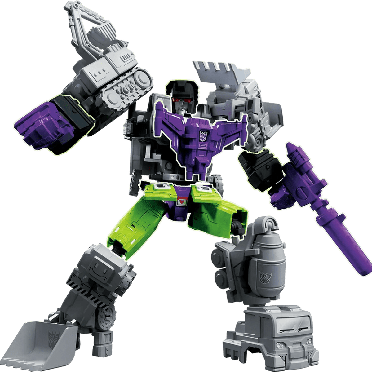 Blokees Transformers Defender Version Devastator Kit de Combinación – vista 5