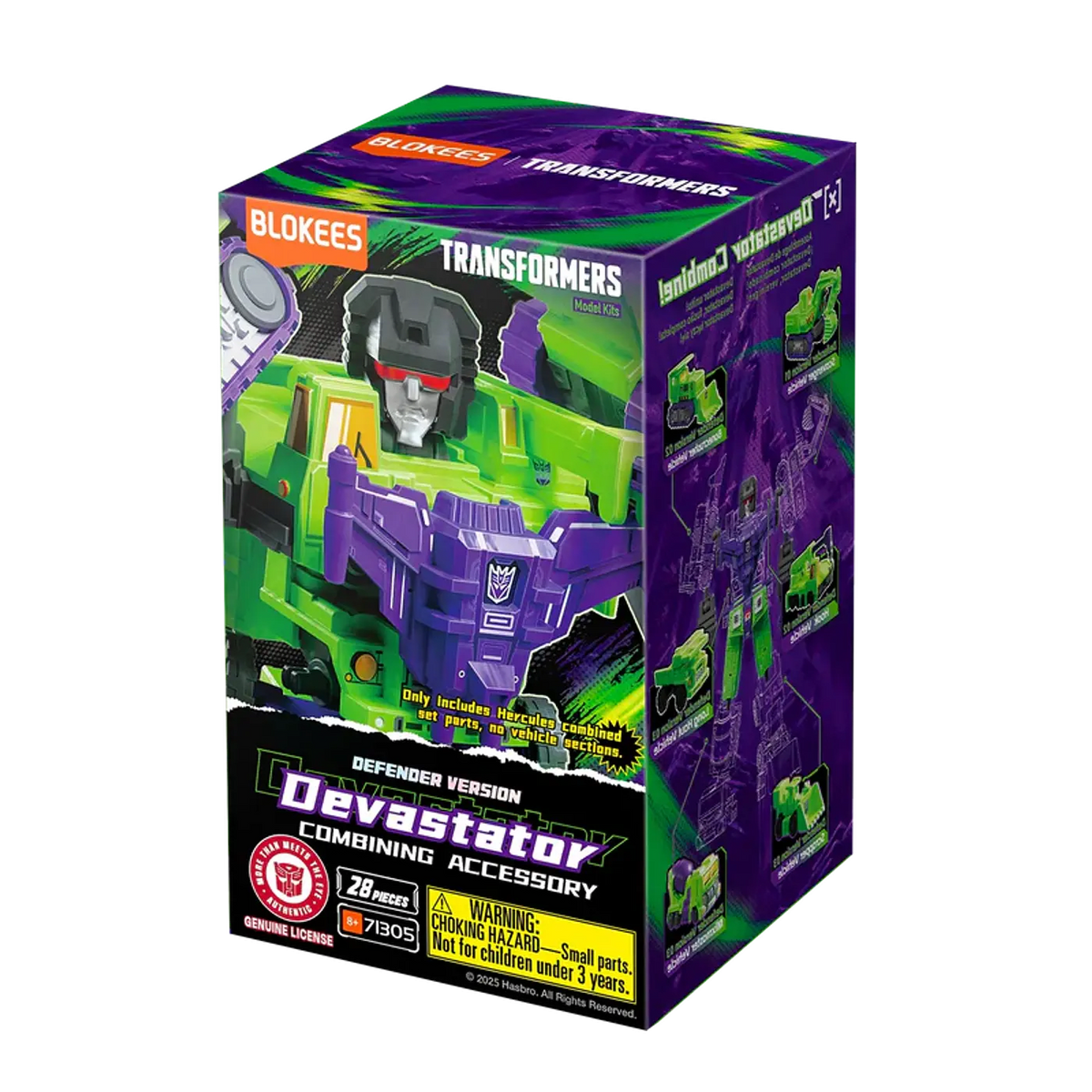 Blokees Transformers Defender Version Devastator Kit de Combinación – vista 1