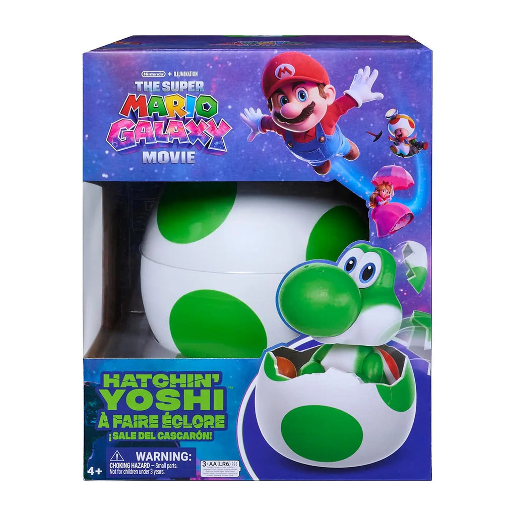 Super Mario Galaxy Yoshi Huevo Interactivo con Luces y Sonidos – vista 1