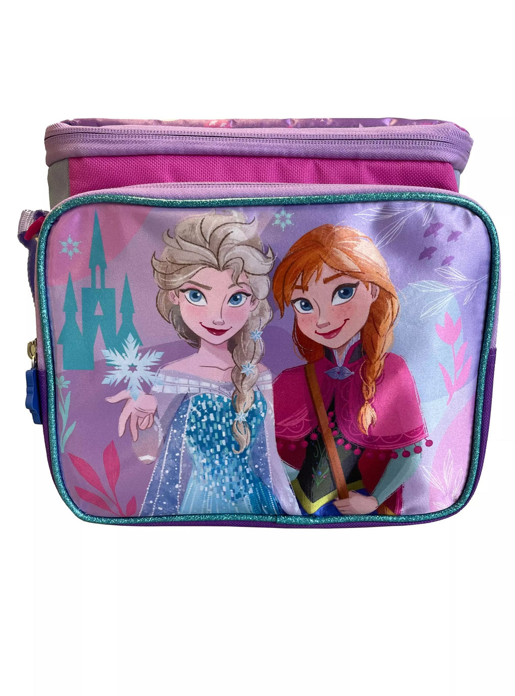 Lonchera Cuadrada Frozen Elsa y Anna – Intek