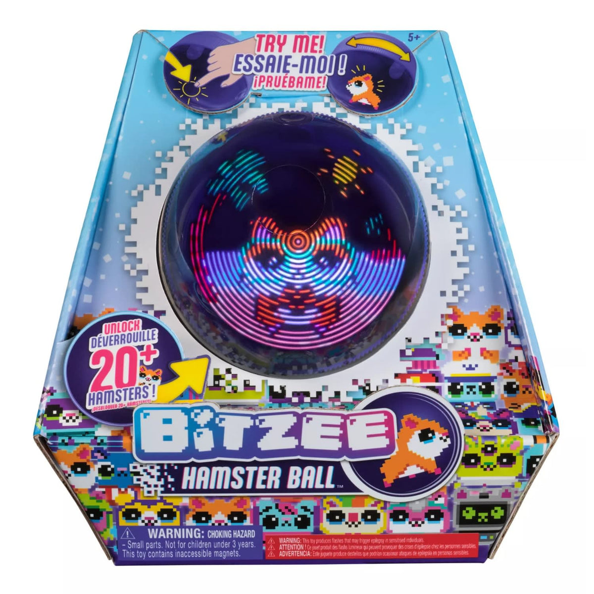 Bitzee Hamster Ball Mascota Digital Interactiva – vista 1