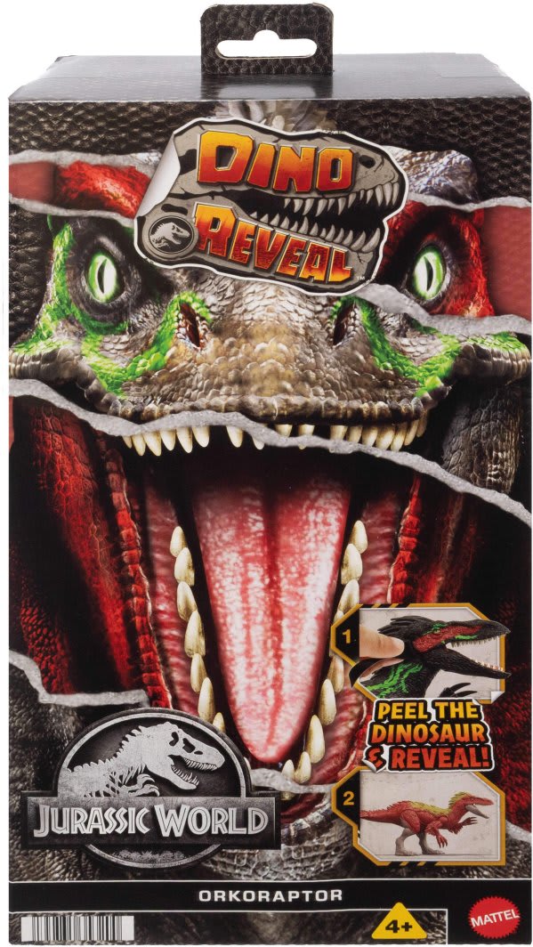 Jurassic World Dino Reveal Deluxe Dinosaurio que Cambia de Color Surtido – vista 2