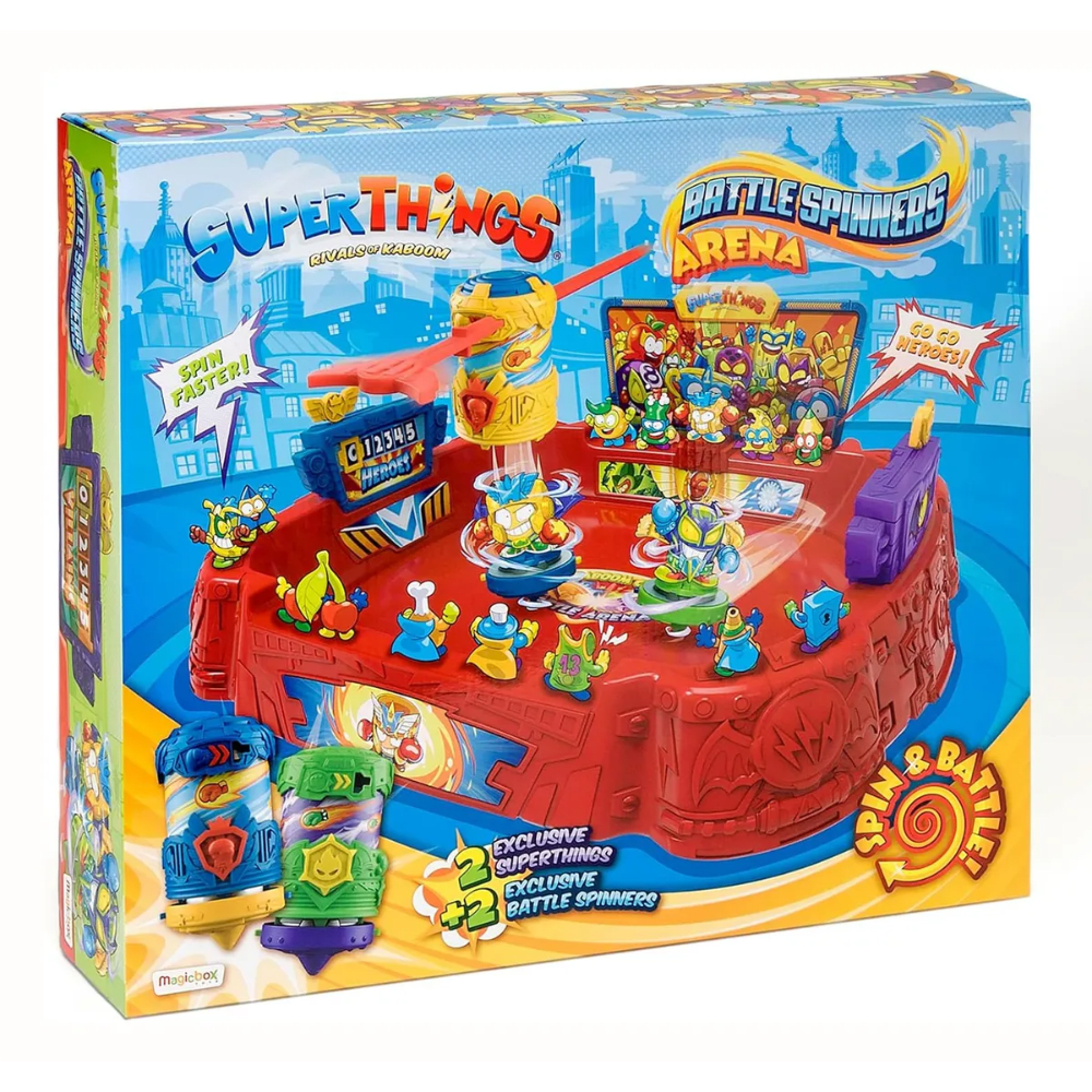 SuperThings Battle Spinners Arena de Batalla – vista 1