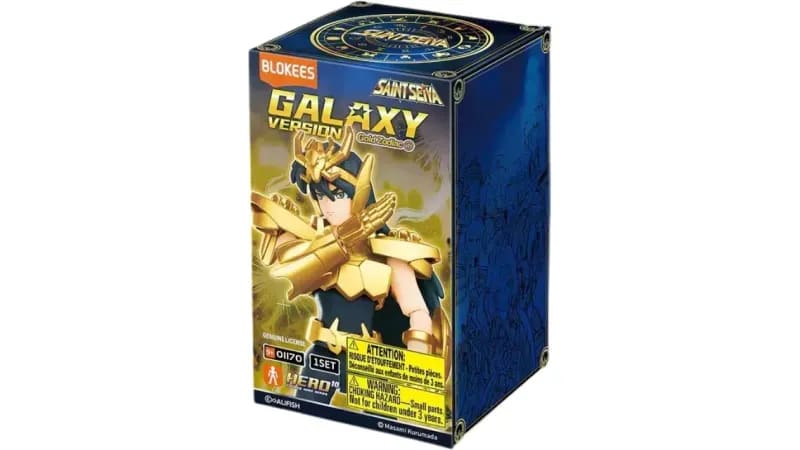 Blokees Saint Seiya Galaxy Version 03 Shiryu de Dragón Golden Bronze Cloth – vista 1