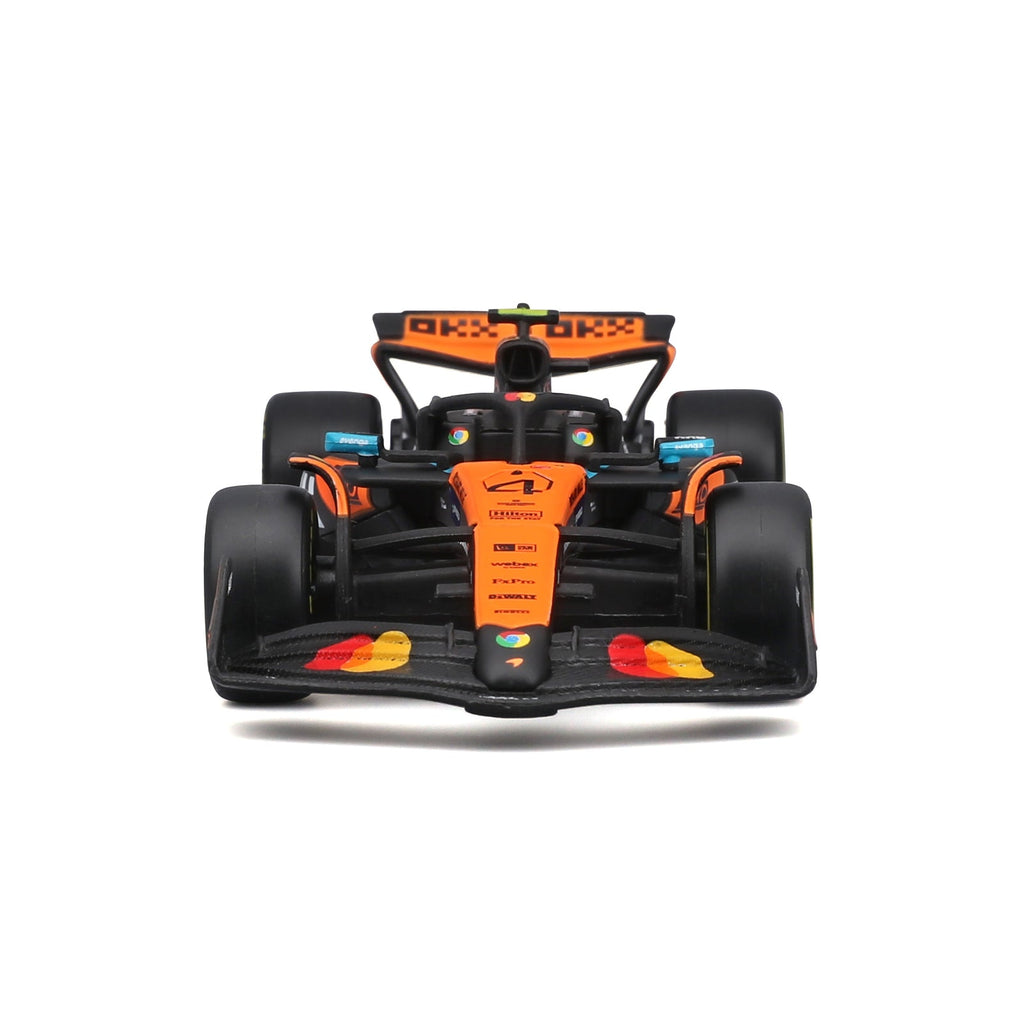 McLaren MCL39 Lando Norris 1:43 Bburago, vista frontal
