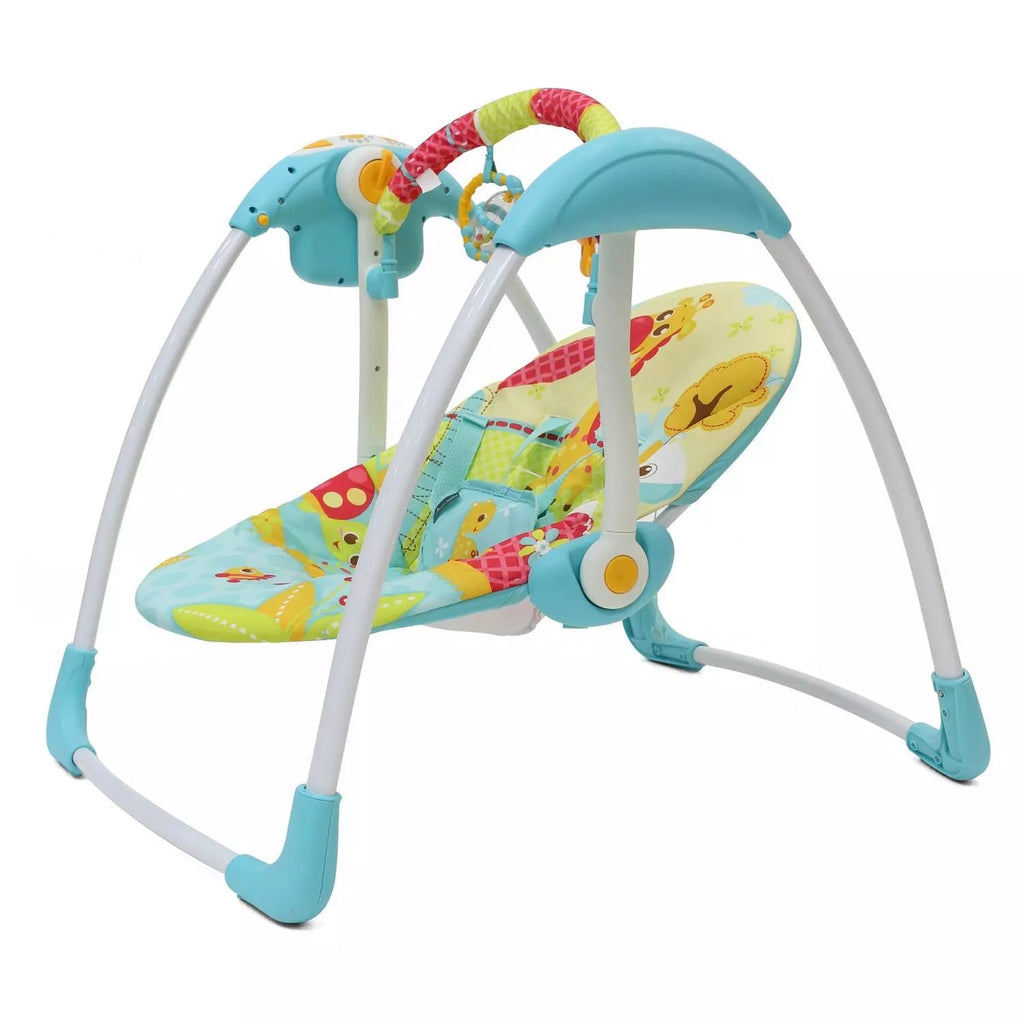 Pikaboo Columpio Portátil para Bebés Azul con Melodías – vista 2