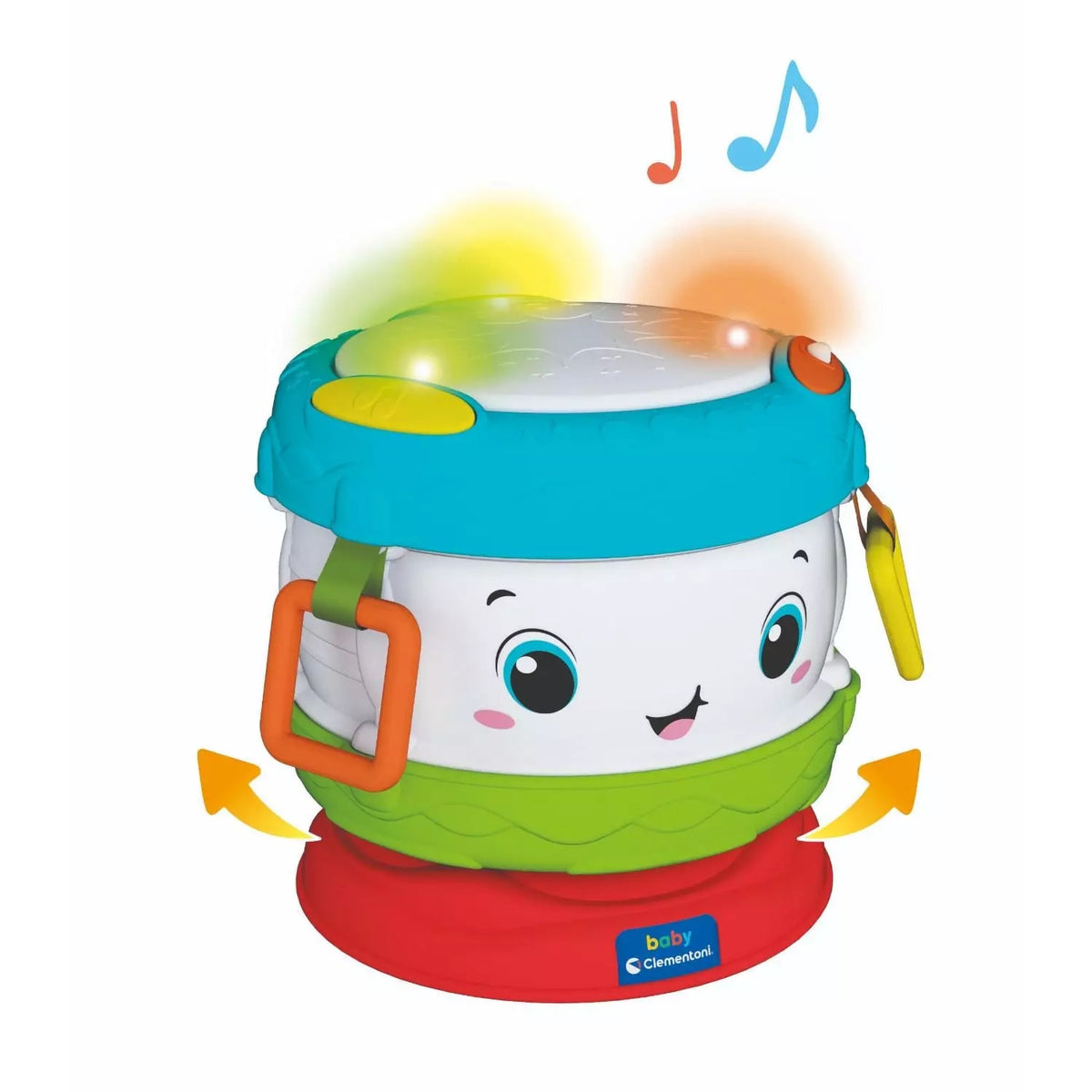 Clementoni Baby Tambor Electrónico de Actividades con Luces y Sonidos – vista 1