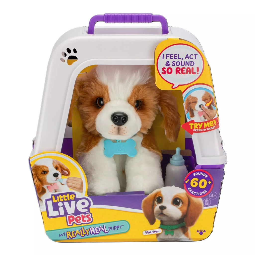 Little Live Pets Mi Cachorro Interactivo con Transportador 2 en 1 – vista 2