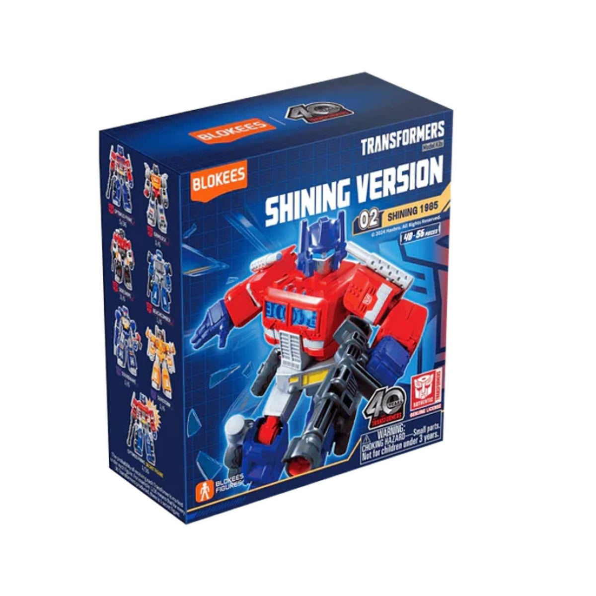 Blokees Transformers Versión 02 Shining 1985 Figura Armable – vista 1