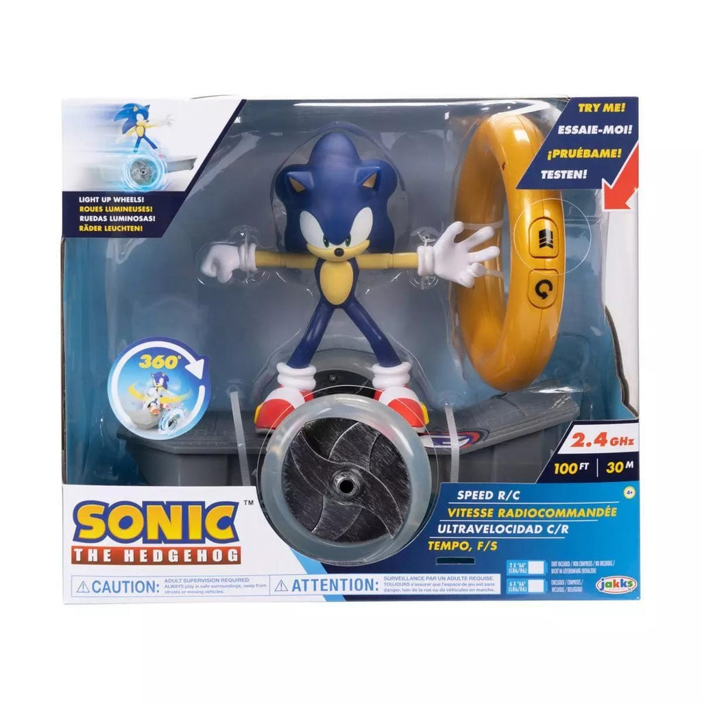 Sonic the Hedgehog Skate a Control Remoto con Figura de 15 cm – vista 2