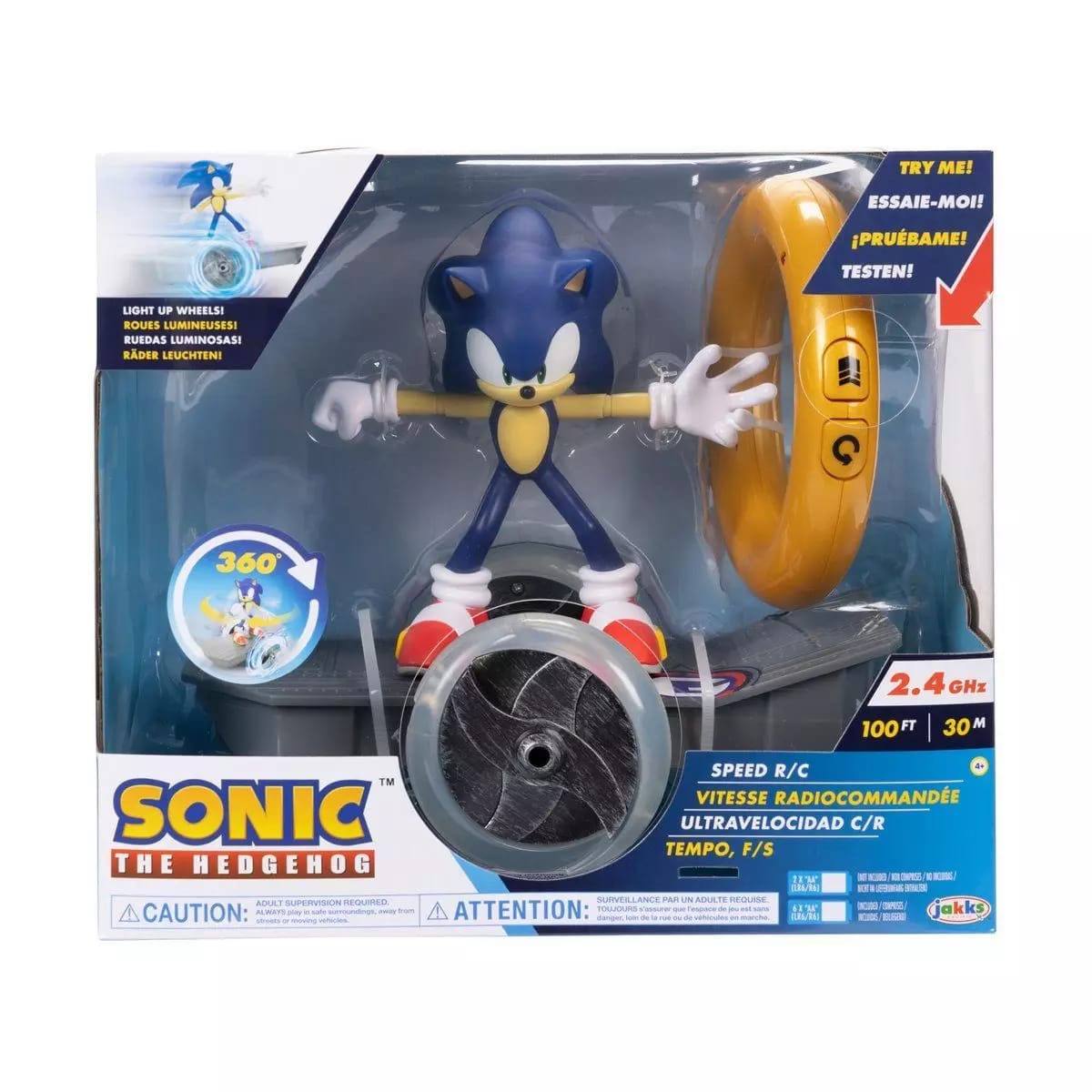 Sonic the Hedgehog Skate a Control Remoto con Figura de 15 cm – vista 2