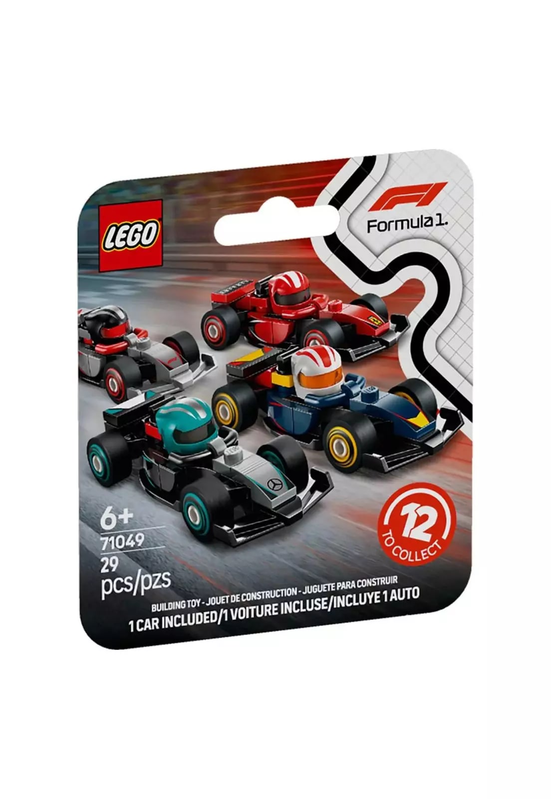 LEGO Autos de F1 Coleccionables Caja Sorpresa para Construir – vista 1