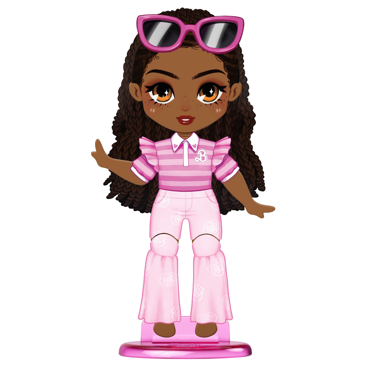 Barbie Stickee Style Muñeca con Atuendos Intercambiables Surtido – vista 1