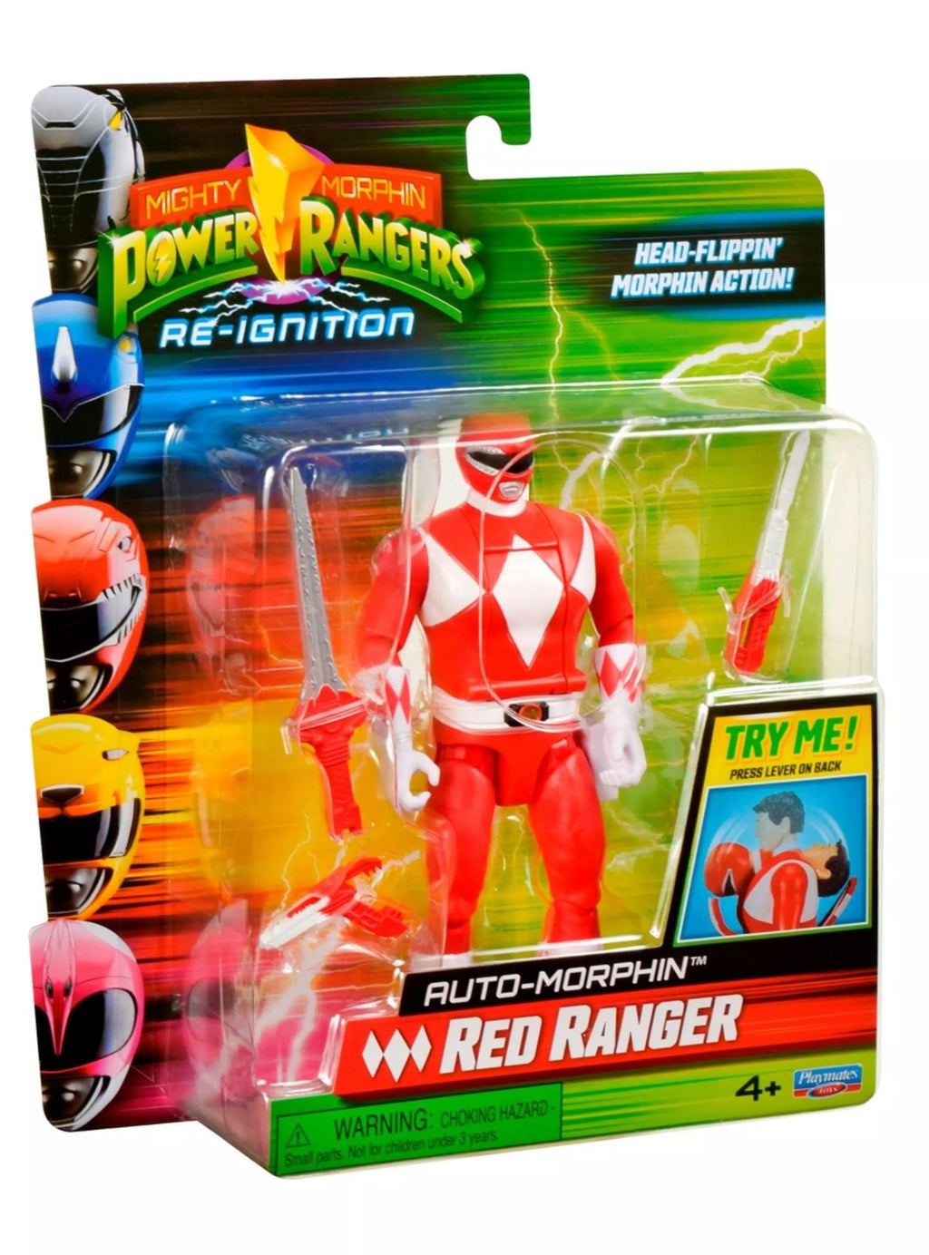 Power Rangers Mighty Morphin Figura Auto-Morphin Surtido – vista 4