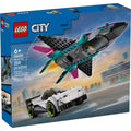 LEGO City Avión Jet vs. Auto Set de Carreras 259 Piezas – vista 1