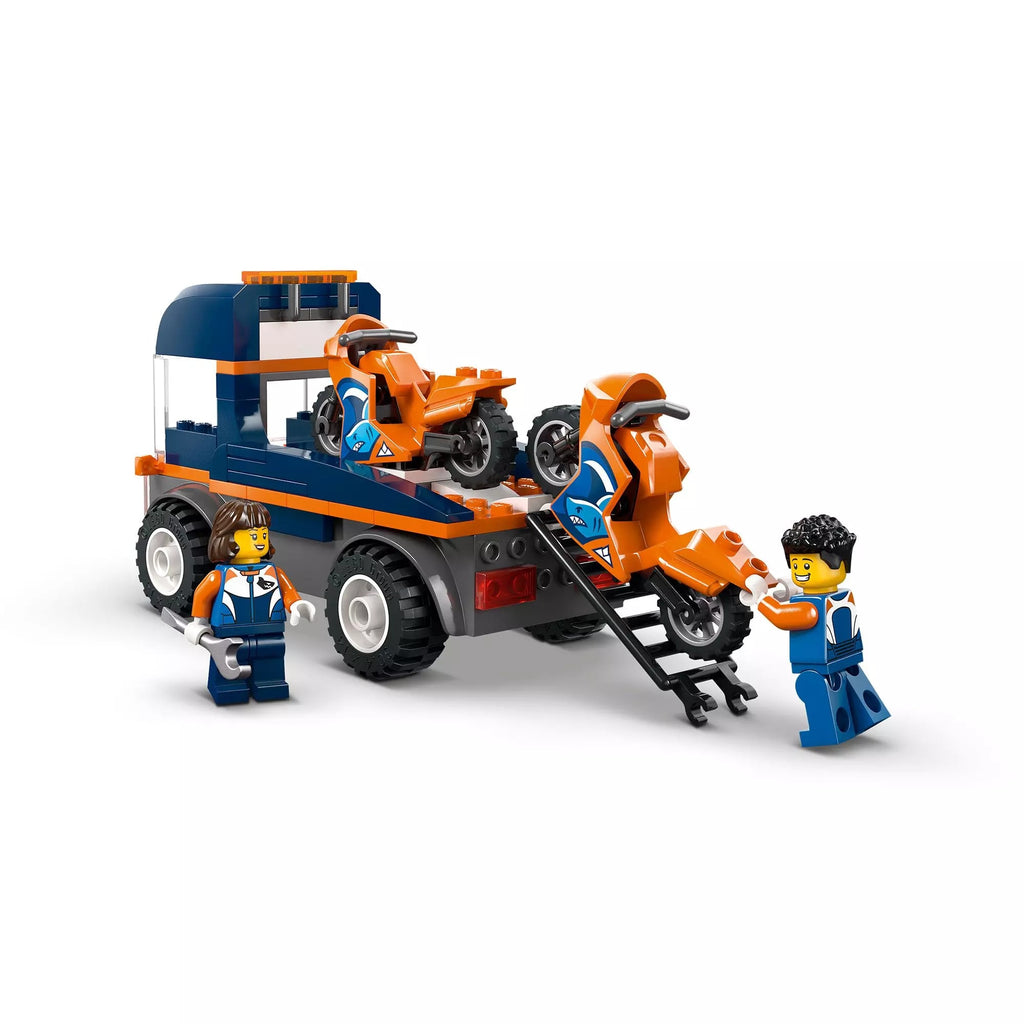 LEGO City Camión de Transporte de Motos con 2 Motos y 2 Minifiguras – vista 1