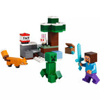 LEGO Minecraft La Aventura de Steve en la Taiga 21583 – vista 1