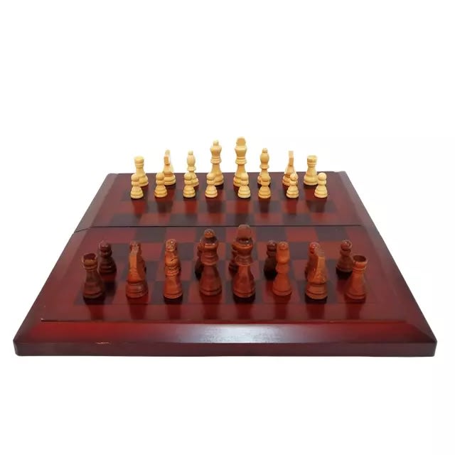 Set de Ajedrez y Damas Premium de Madera 2 en 1 Toyng – vista 4