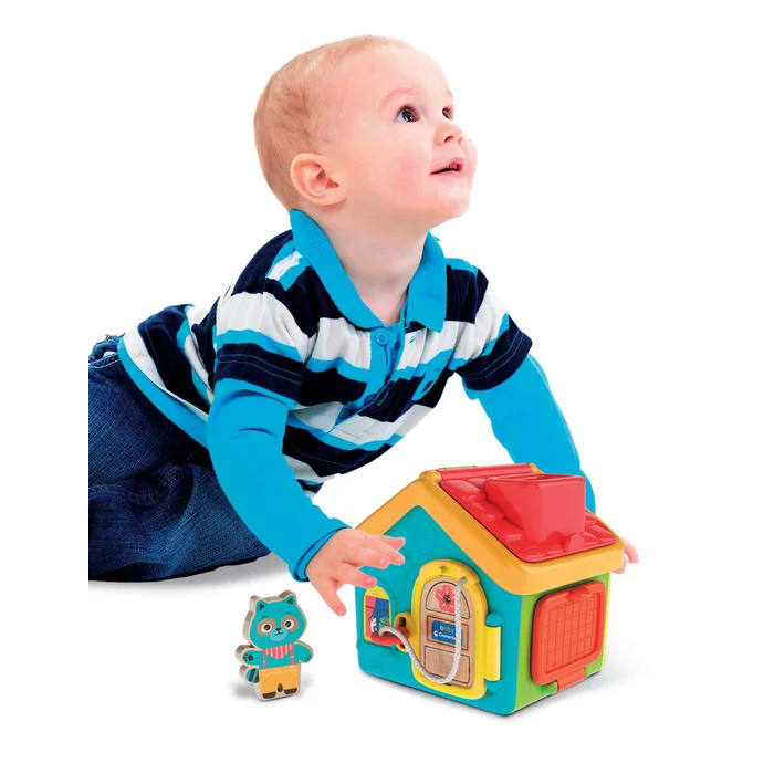 Baby Clementoni Casa de Juegos con Cerraduras Estilo Montessori – vista 3