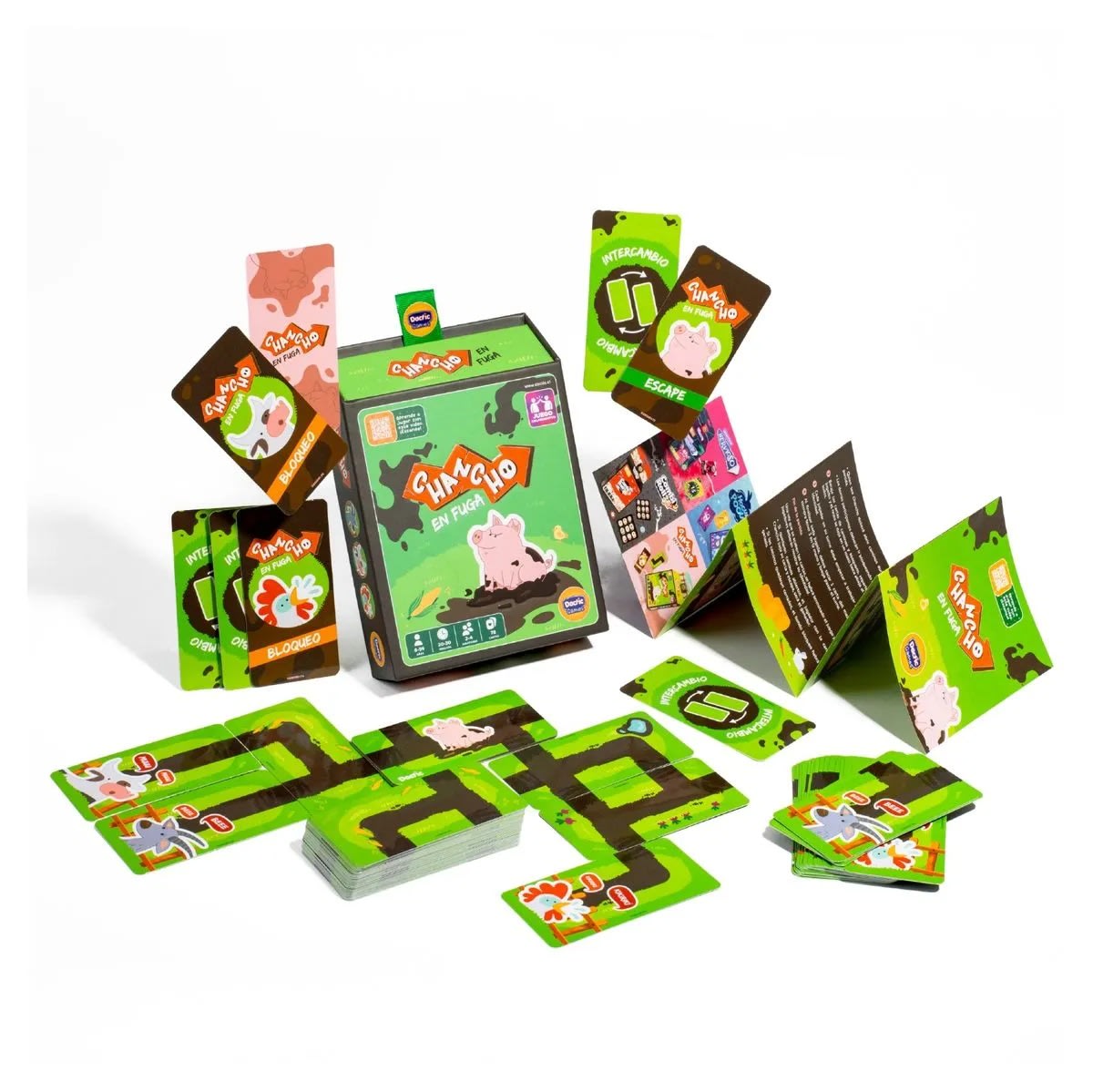 DACTIC Chancho en Fuga Juego de Mesa de Estrategia para la Familia – vista 1