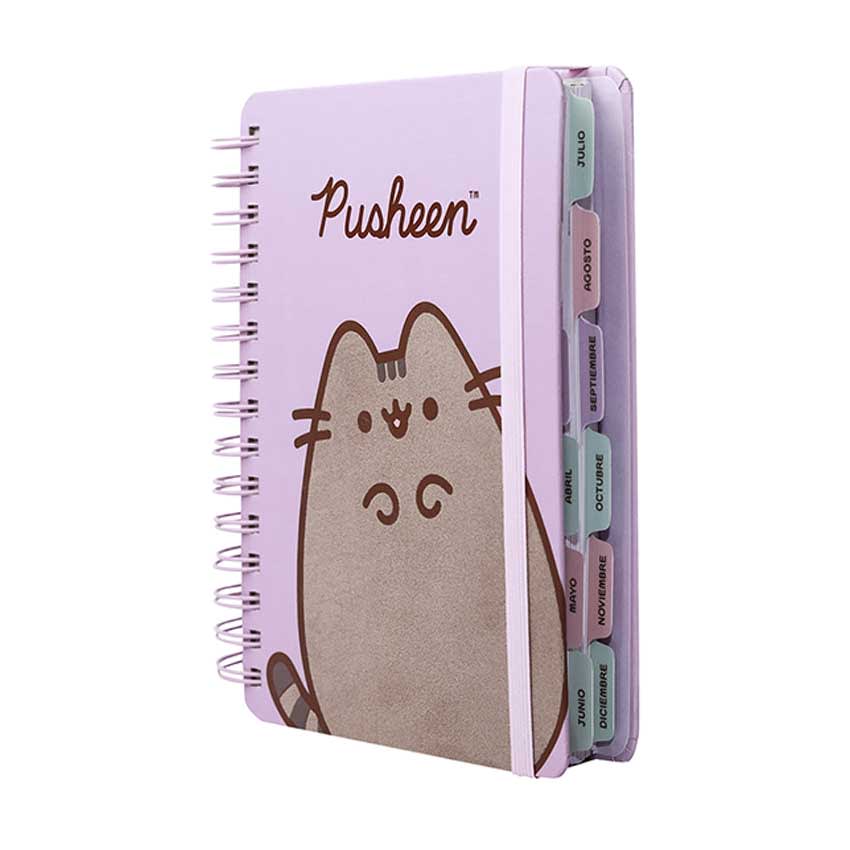 Agenda 2027 Pusheen Día por Página Anillada – vista 1