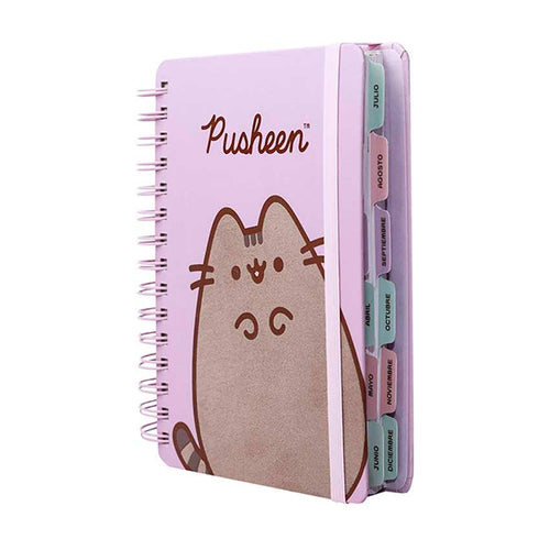 Agenda 2027 Pusheen Día por Página Anillada – vista 1