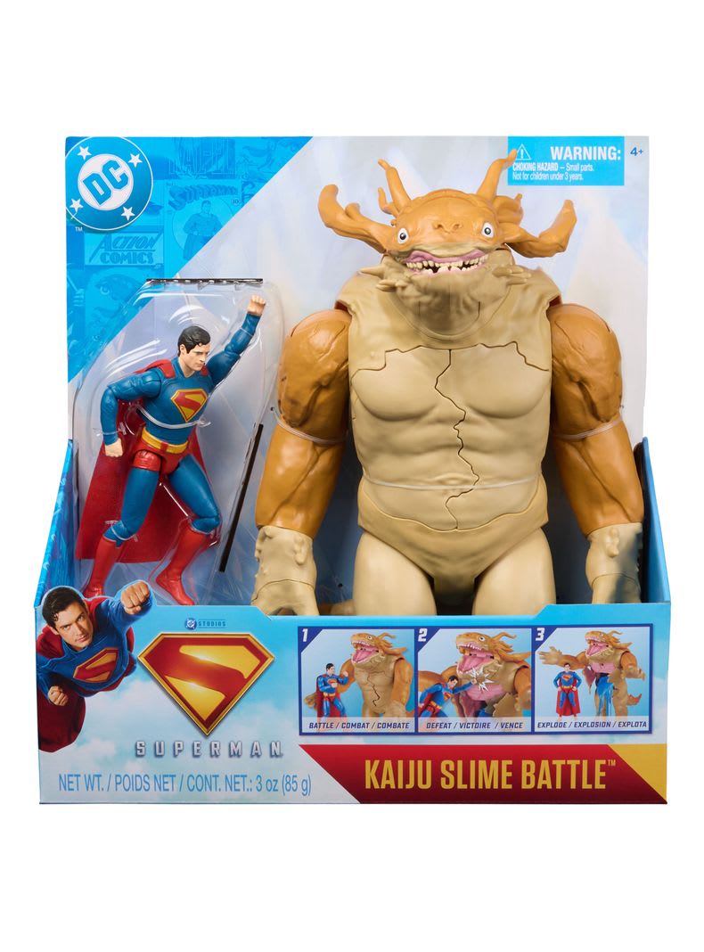Superman vs. Kaiju Set de Batalla con Slime y Figura de 15 cm – vista 1
