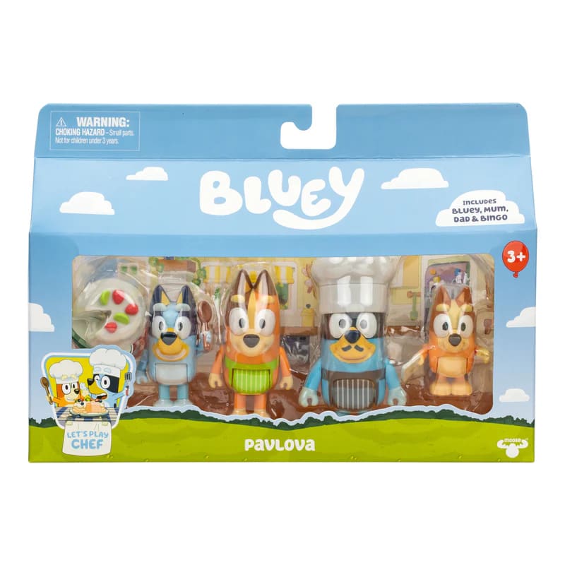 BLUEY S13 FIGURE 4PK IMEXPORTA
