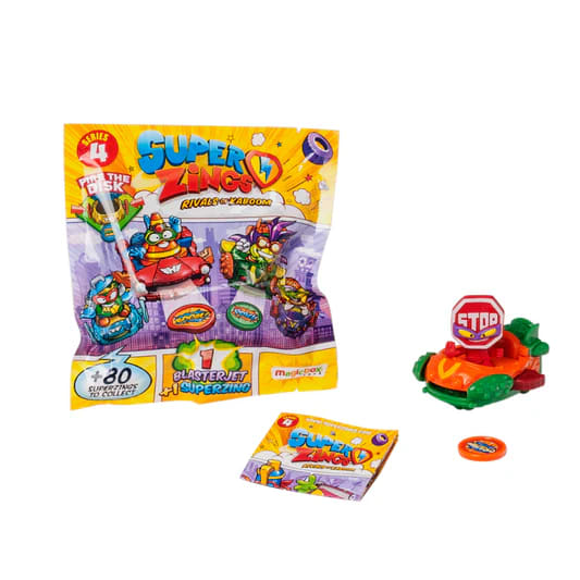SuperThings Serie 4 BlasterJet en su empaque