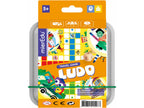 Envase cerrado del juego de viaje Ludo mierEdu