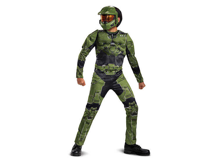 Halo Infinite Disfraz Master Chief con Máscara Talla M (7-8 años) – vista 1