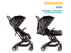 Pikaboo Salo Coche Travel System Compacto Negro con Silla Nido – vista 3