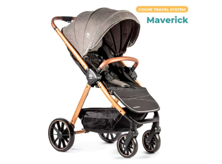 Pikaboo Maverick Coche Travel System Negro con Silla de Auto – vista 5