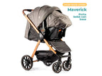 Pikaboo Maverick Coche Travel System Negro con Silla de Auto – vista 6