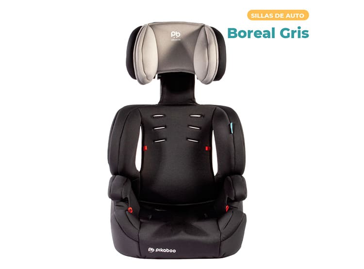 SILLA DE AUTO BUTACAPIKABOO -  BOREAL GREY (9 A 36 KILOS) PIKABOO