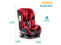 Pikaboo Scala Silla de Auto Convertible Rosada desde Recién Nacido hasta 36 kg – vista 1