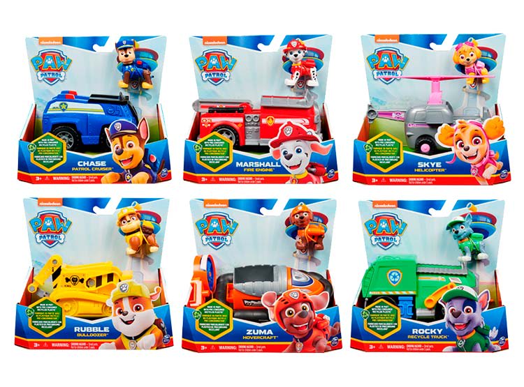 Paw Patrol Vehículo Sostenible con Figura de Cachorro Surtido – vista 2