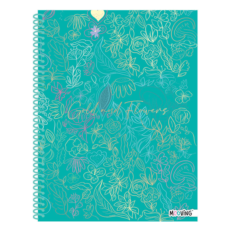 Mooving Cuaderno Tamaño A4 Línea Botanic con Diseño Surtido – vista 1