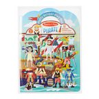 Melissa & Doug Set de Stickers Reutilizables con Relieve Piratas – vista 5
