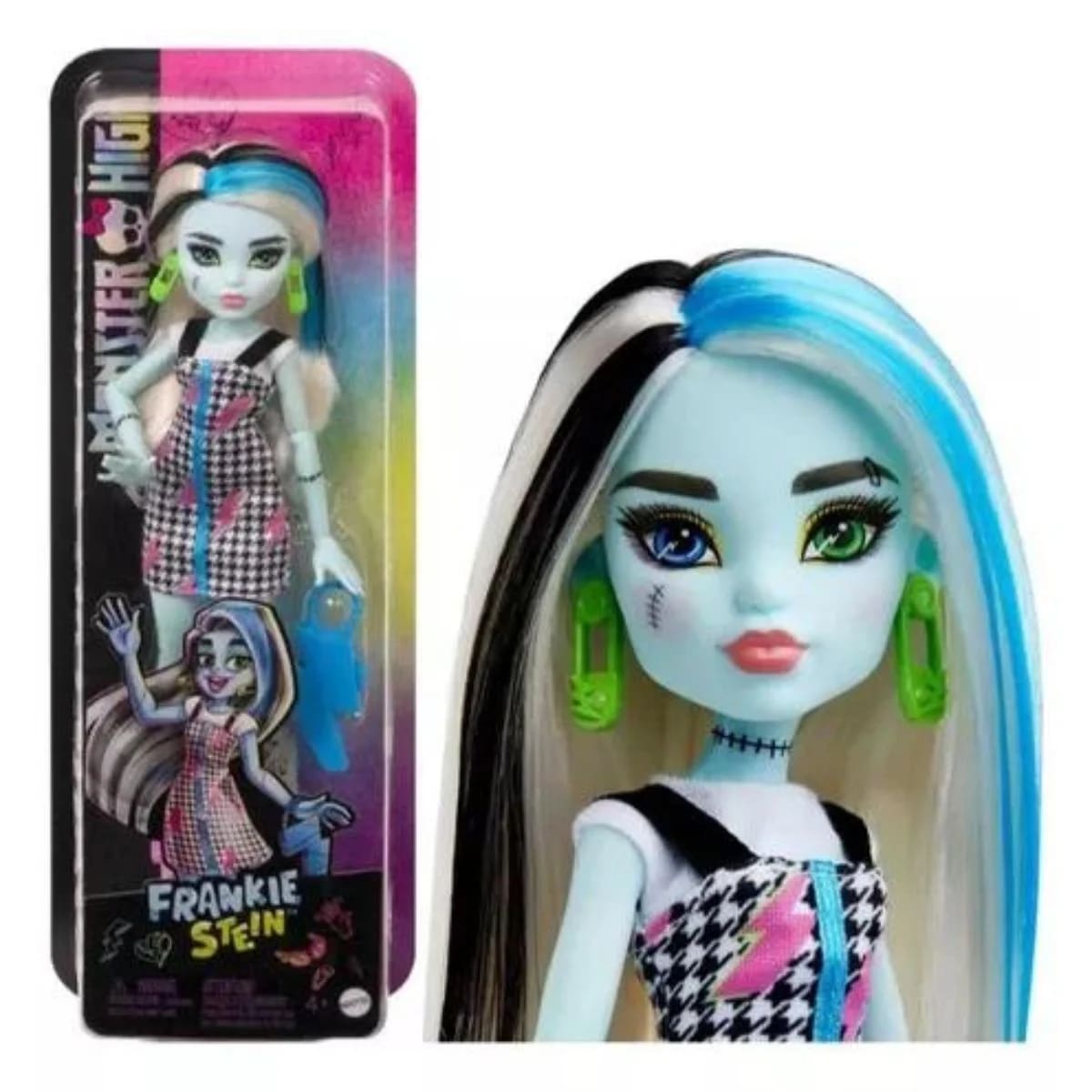 Monster High Muñeca Básica Frankie Stein Articulada – vista 2