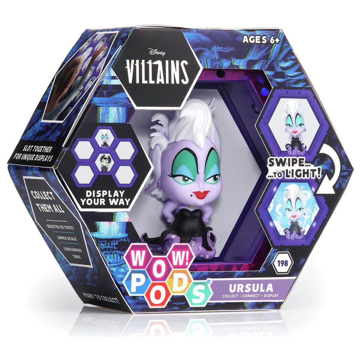 WOW! PODS Ursula de Disney Villains en su caja original