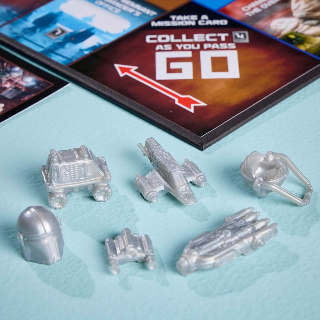 Monopoly Star Wars The Mandalorian and Grogu Juego de Mesa – vista 1