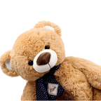 Peluche Oso con Bufanda 30 cm Marrón o Beige Extra Suave – vista 3